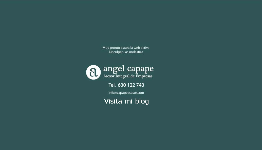 ANGEL CAPAPE-ASESOR INTEGRAL DE EMPRESAS